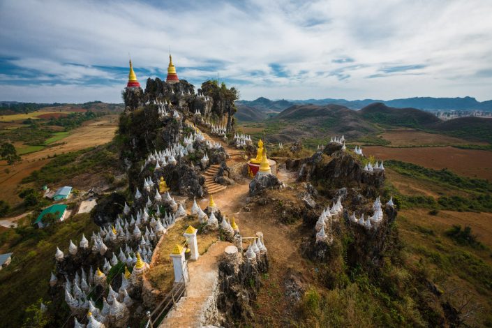 Main Ma Ye Thakinma Taung Mountain Temple – Myanmar