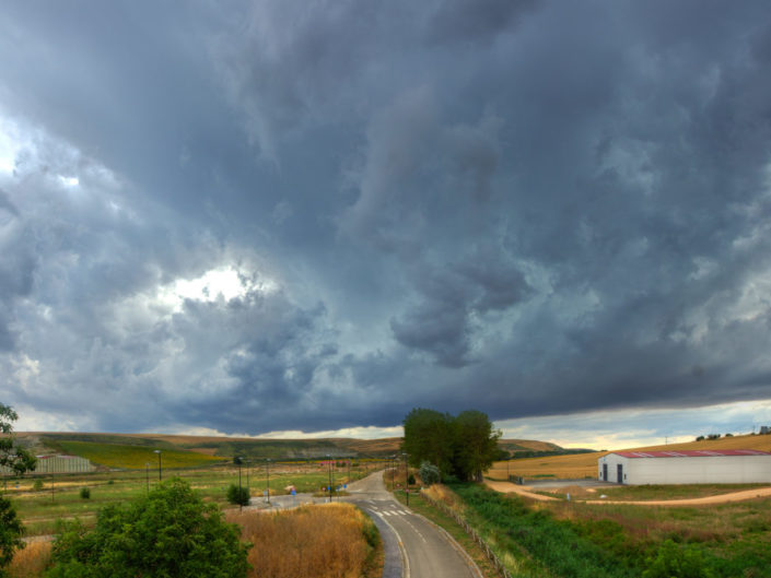 Tall Stormy Landscape