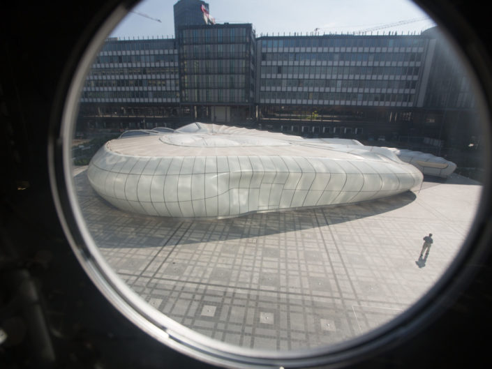 Arab world institute with special installation – Paris, France