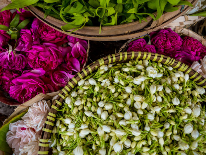 Flowers for traditional hindu offerings