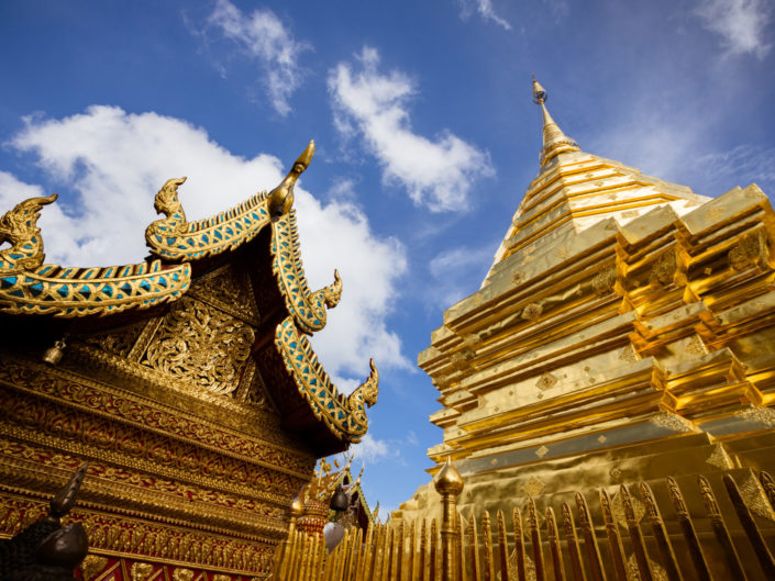 Wat Phra Doi Suthep Golden Temple – Chiang Mai, Thailand