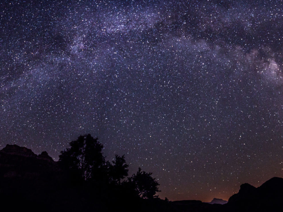 Milky Way Over Spanish Pyrenees