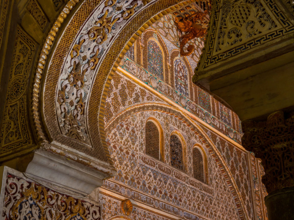 Moorish Architecture in Seville, Spain