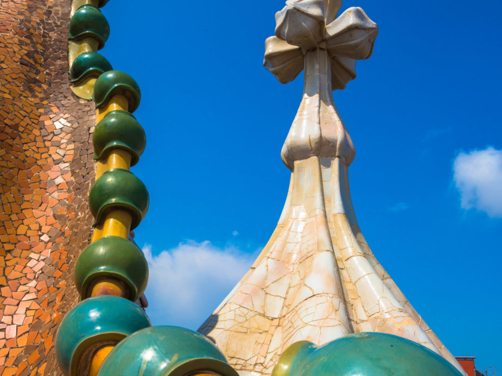 Rooftop of Casa Battlo – Barcelona, Spain