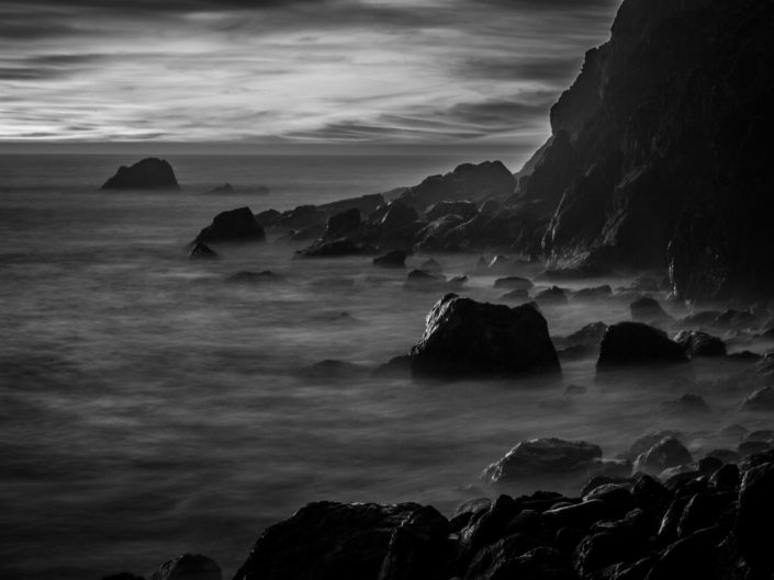 Big Sur coast at sunset