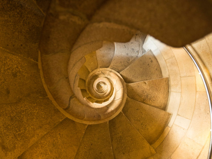 Spiral Stone Staircase