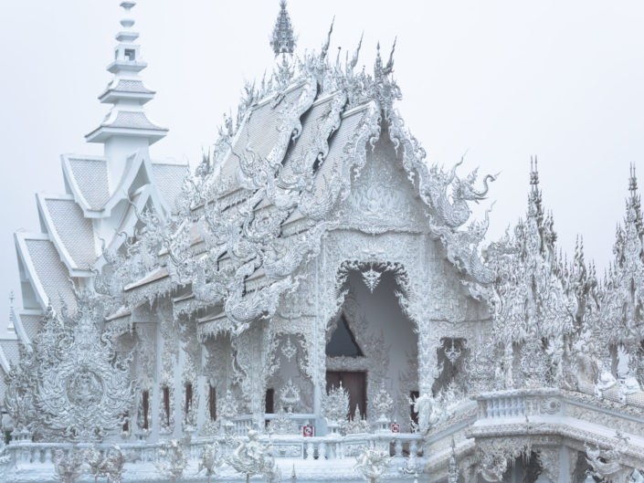 Wat Rong Khun white temple – Chiang Rai, Thailand