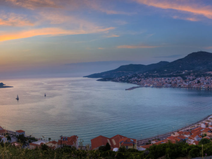 Panoramic Sunset View – Samos, Greece