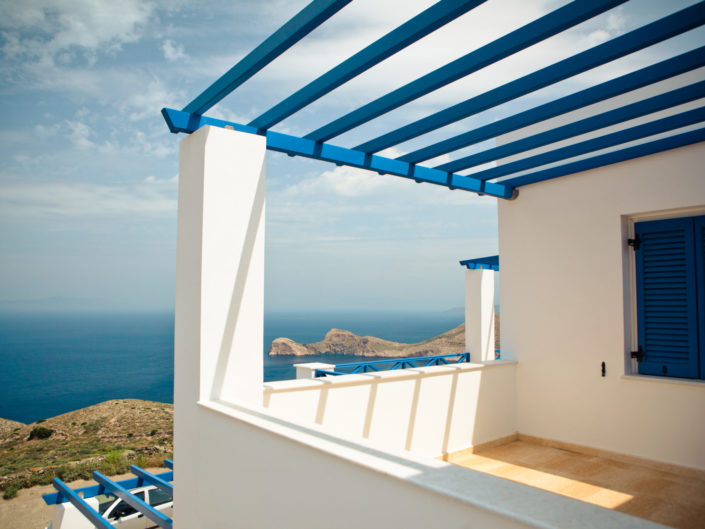 Modern Greek House with view of the Sea – Syros, Greece