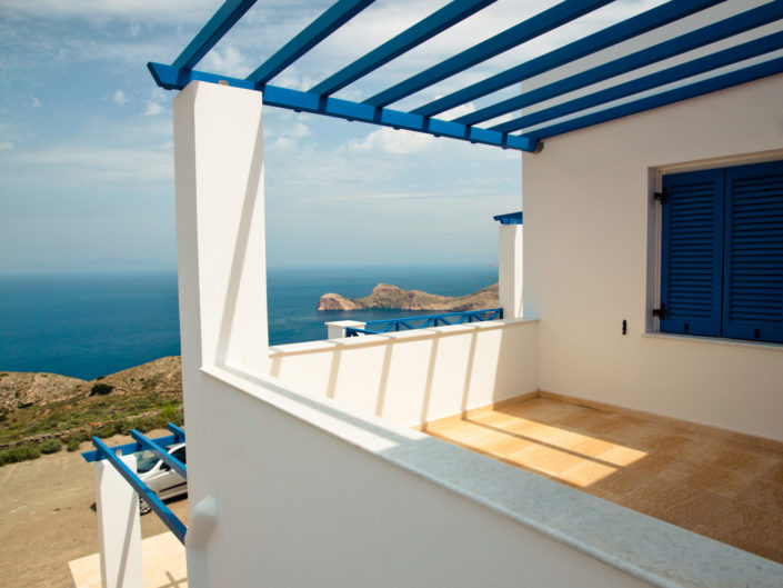 Modern Greek House with view of the Sea – Syros, Greece