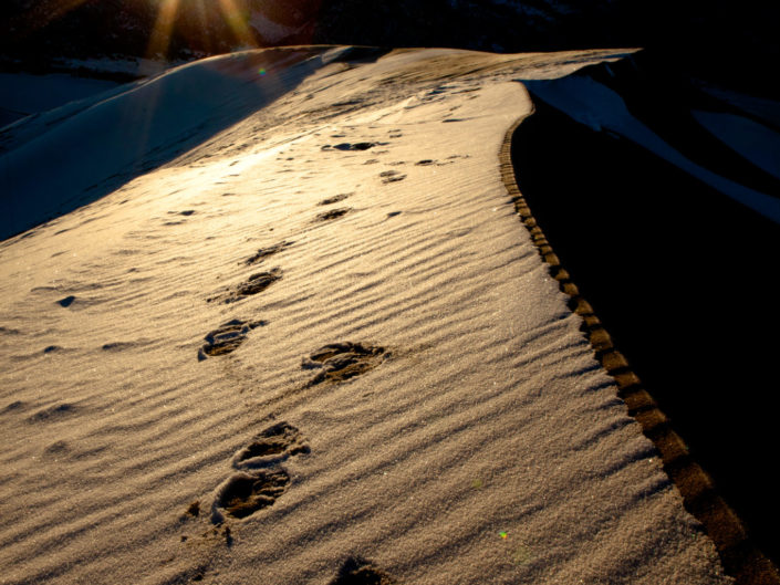 Great Sand Dunes in Snow