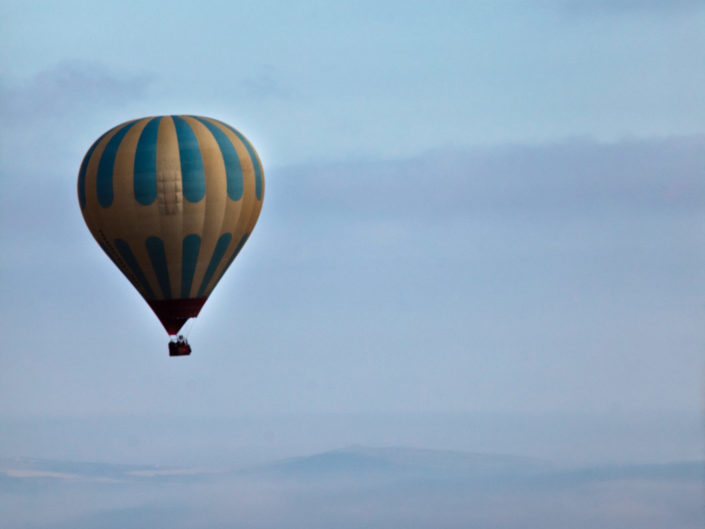 Hot Air Balloons over Cappadocia, Turkey