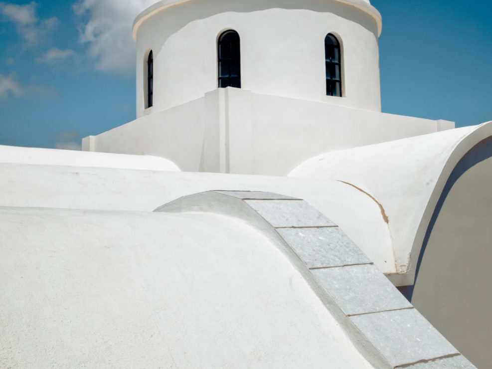 Traditional White Greek Church – Naxos