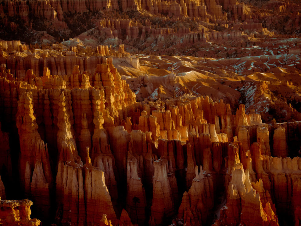 Vintage Shot of Bryce Canyon National Park – Utah, USA