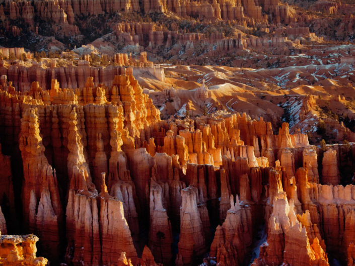 Vintage Shot of Bryce Canyon National Park – Utah, USA