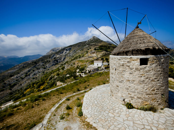 Vintage Windmill – Naxos, Greece