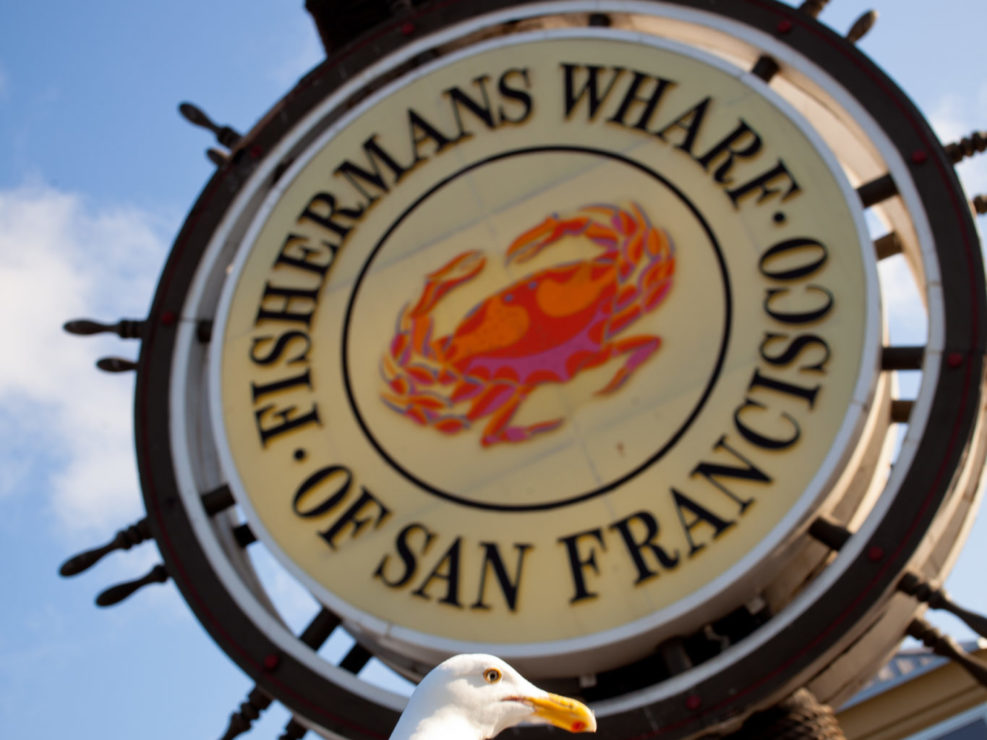 Fishermans Wharf Sign – San Francisco, California USA