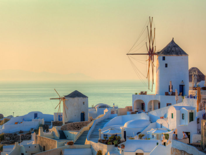 Santorini at Golden Hour