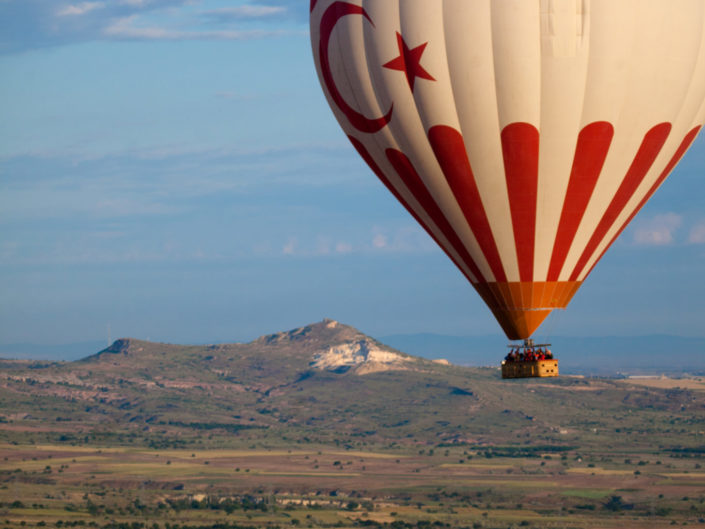 Hot Air Balloons Over Cappadocia, Turkey