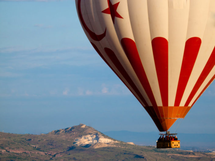 Hot Air Balloons Over Cappadocia, Turkey