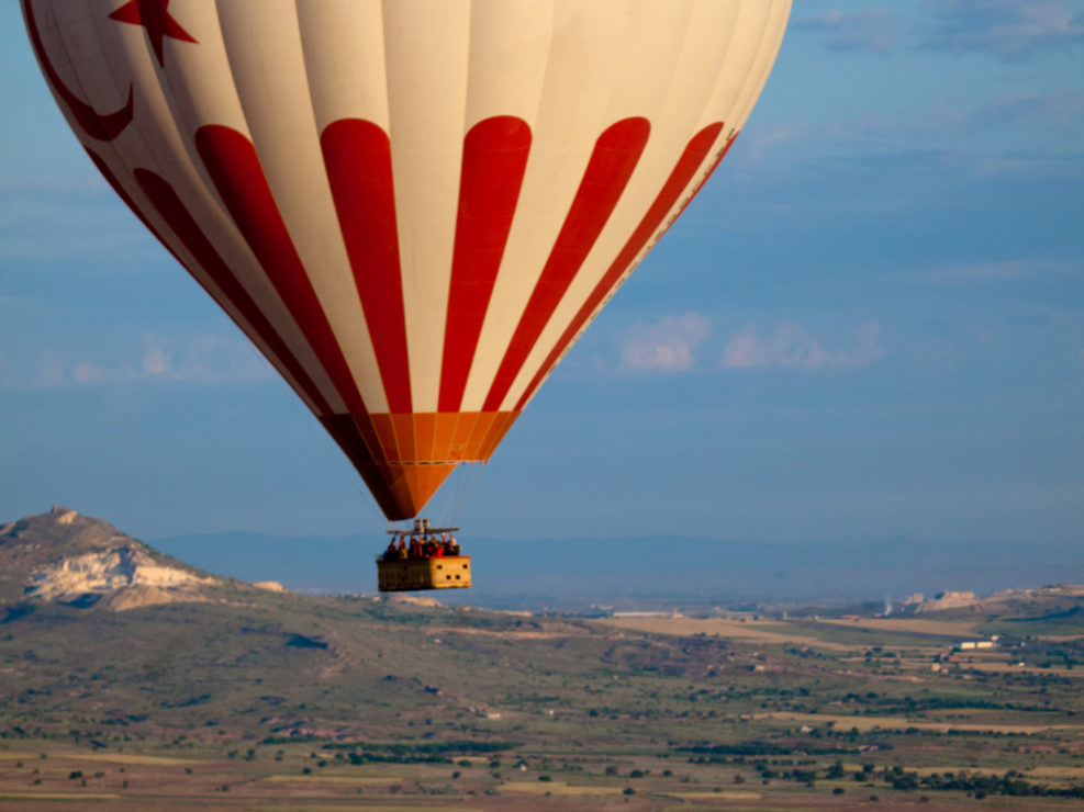 Hot Air Balloons Over Cappadocia, Turkey