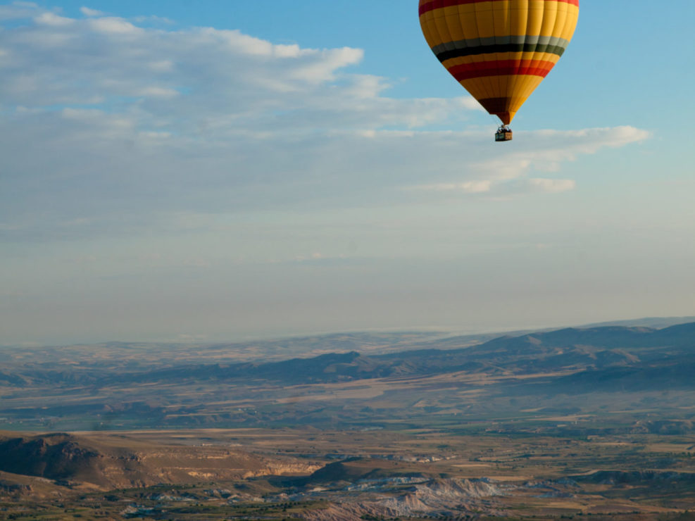 Hot Air Balloons Over Cappadocia, Turkey