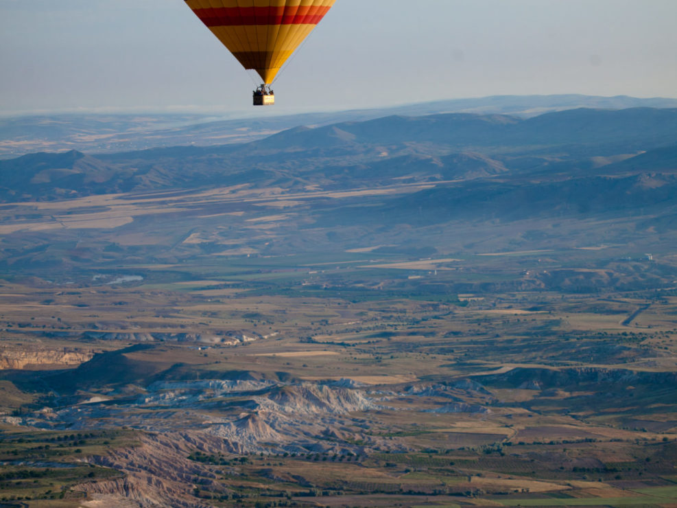 Hot Air Balloons Over Cappadocia, Turkey