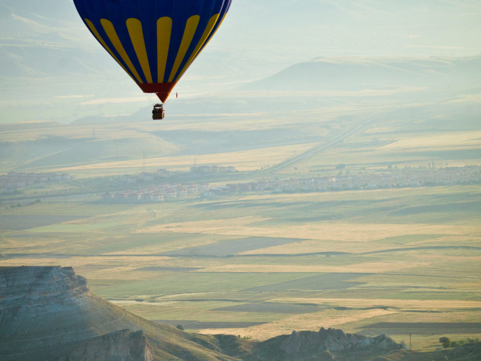 Hot Air Balloons Over Cappadocia, Turkey