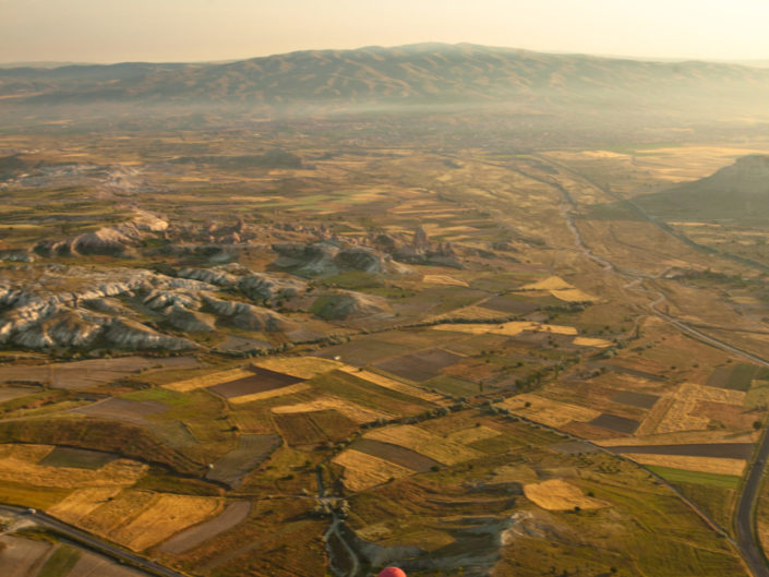 Hot Air Balloons Over Cappadocia, Turkey