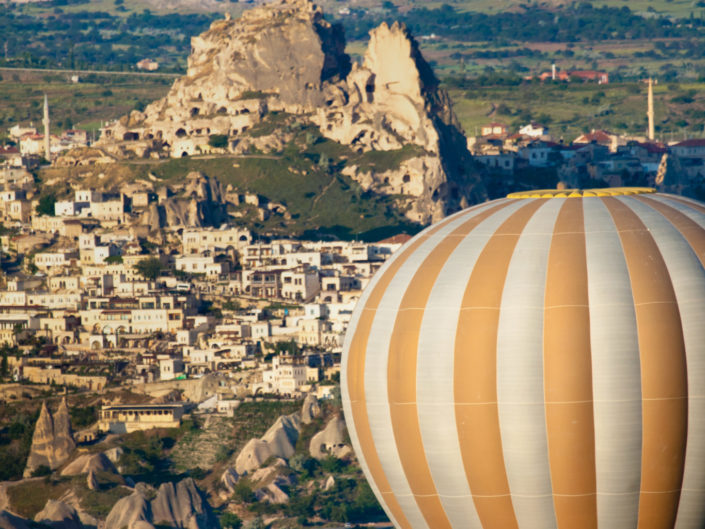 Hot Air Balloons Over Cappadocia, Turkey