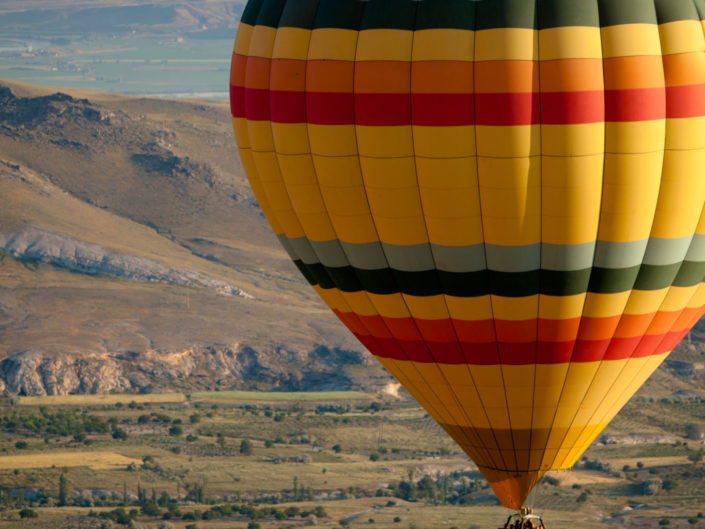 Hot Air Balloons Over Cappadocia, Turkey