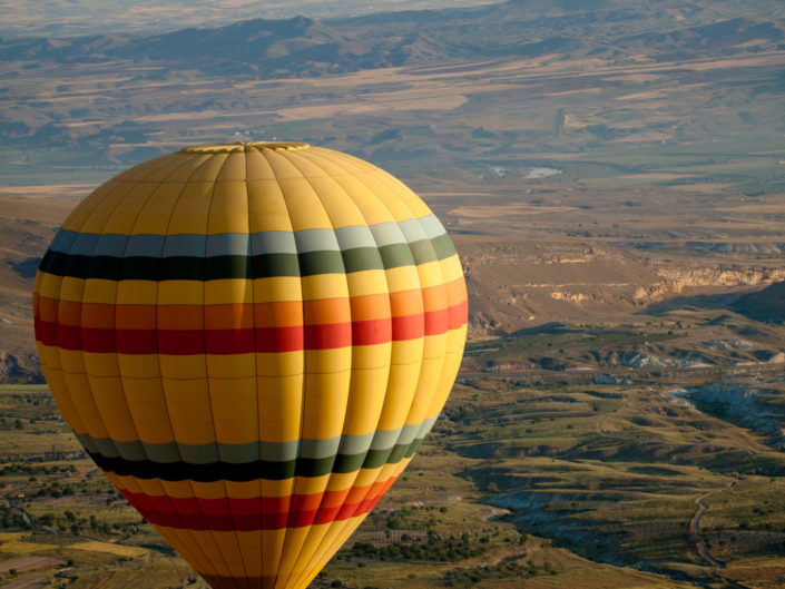 Hot Air Balloons Over Cappadocia, Turkey