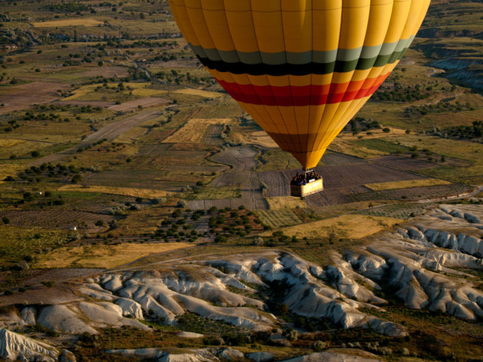 Hot Air Balloons Over Cappadocia, Turkey