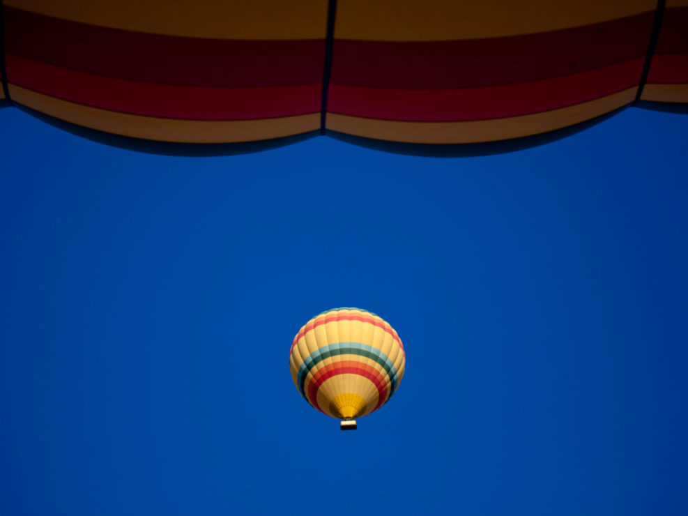 Hot Air Balloons Over Cappadocia, Turkey