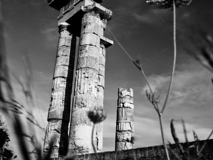 Acropolis Ruins in Rhodes, Greece