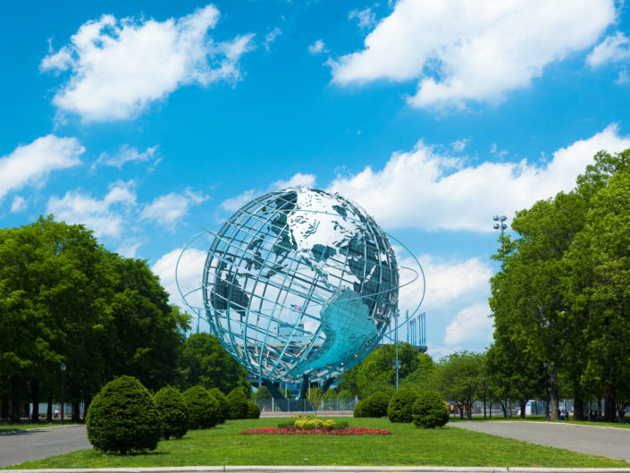 1964 New York World’s Fair Unisphere in Flushing Meadows Park