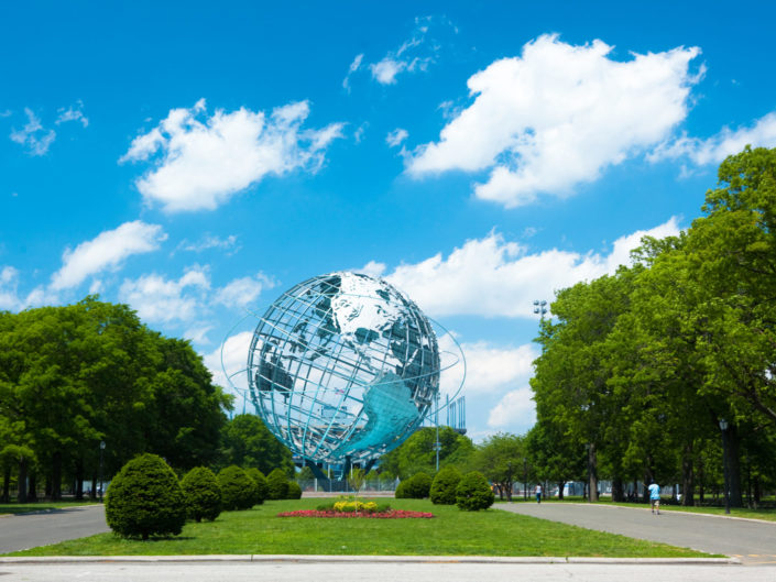 1964 New York World’s Fair Unisphere in Flushing Meadows Park