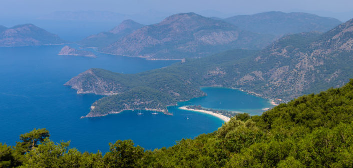 Panoramic View of Oludeniz and the Blue Lagoon