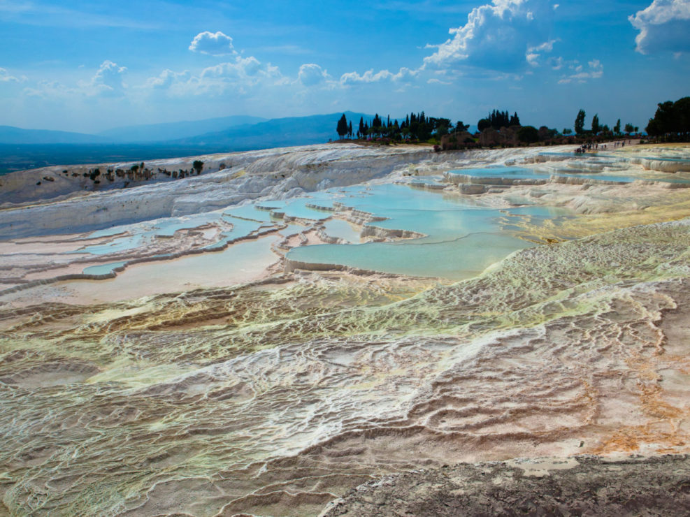 Calcite Travertines – Pamukkale, Turkey