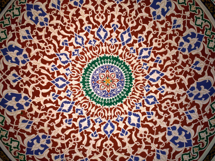 Abstract Arabian Dome Ceiling