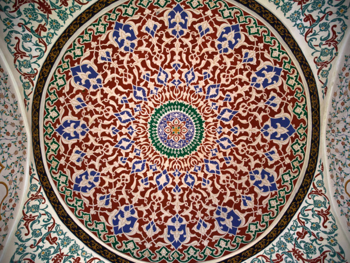 Abstract Arabian Dome Ceiling