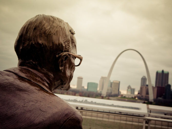 View of the Gateway Arch – St Louis, Missouri