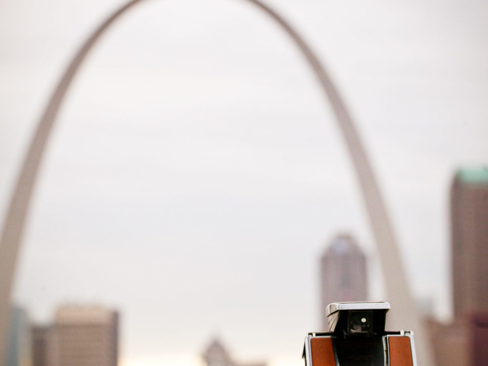 View of the Gateway Arch – St Louis, Missouri