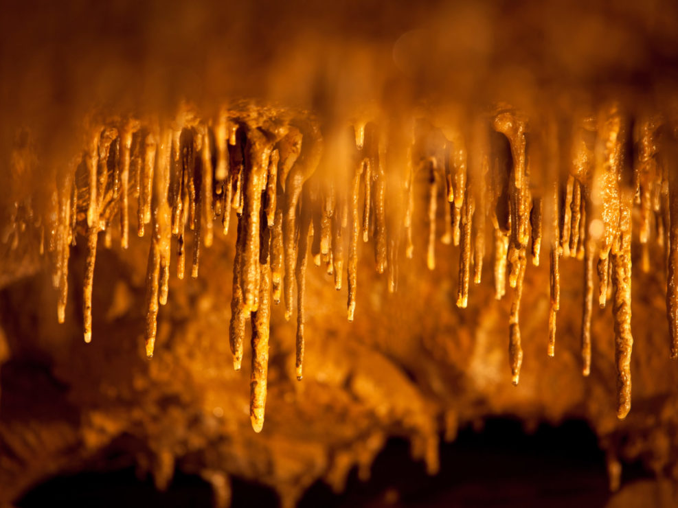 Stalactite formations